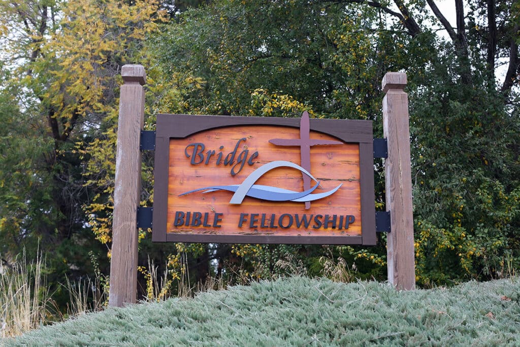 Bridge Bible sign