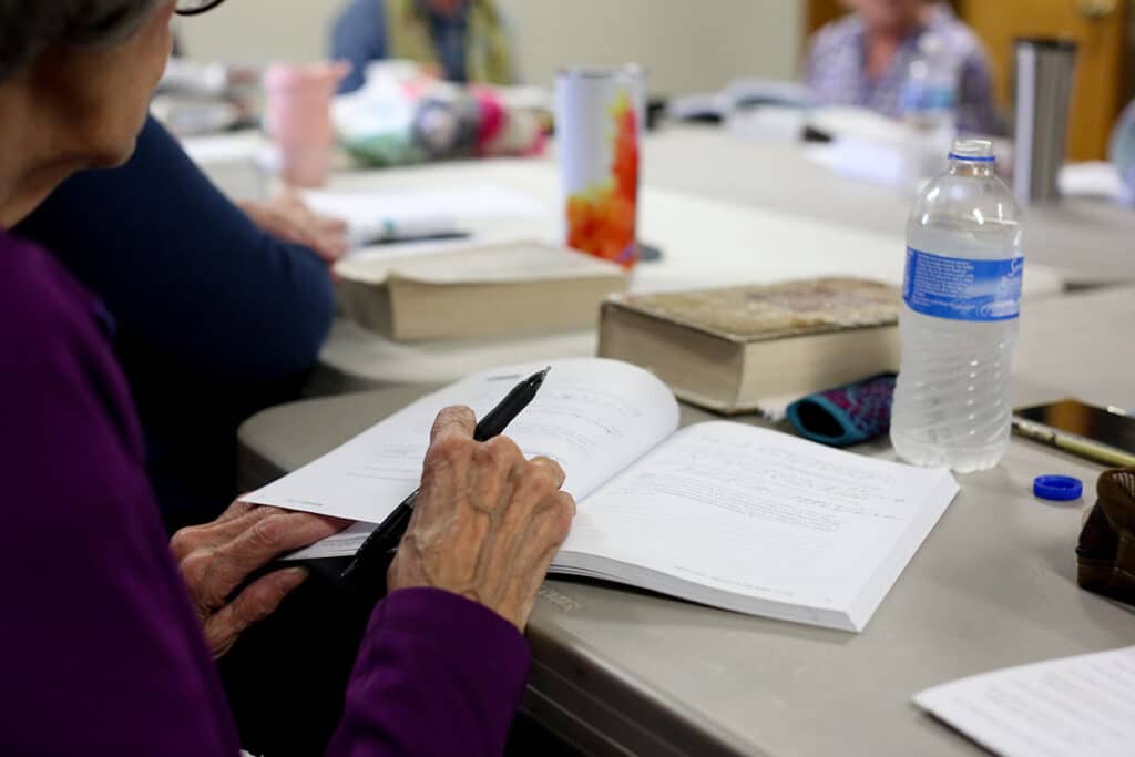 Older women studying